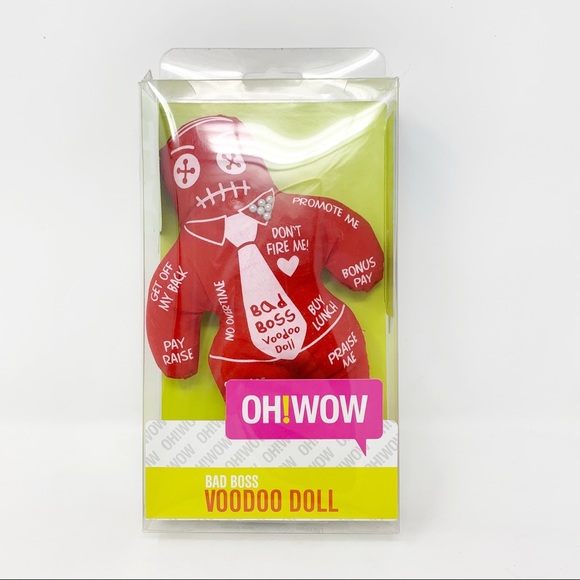 Other - NEW OH!WOW Bad Boss Voodoo Doll